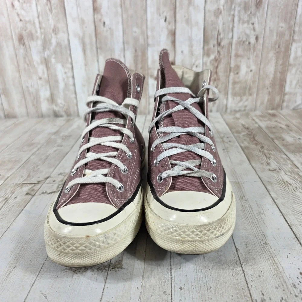 Converse Chuck 70 Hi High Top Sneakers Mauve Rose 168510C Womens 7 Mens 5 - Picture 4 of 8